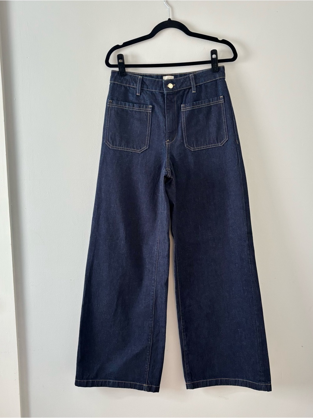Wilfred Stardom Pocket Wider Jean Slim Fit High Rise Non-Stretch Denim Aritzia - Picture 4 of 8